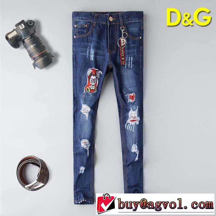 ドルチェ＆ガッバーナ夏気分UP最新コレクション  Dolce&Gabbana 2019春夏のトレンド新商品 デニムパンツ