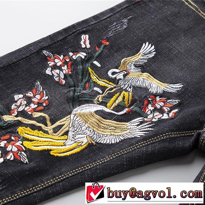 おしゃれ上級者に挑戦 ドルチェ＆ガッバーナ Dolce&Gabbana 海外セレブは大人気 デニムパンツ 2019SS