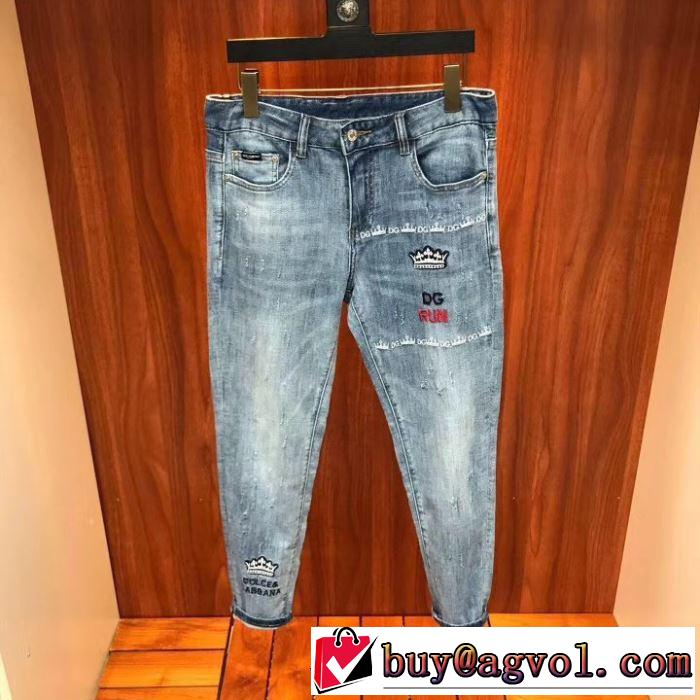 Dolce&Gabbana 夏に良く似合うちょっと新品  デニムパンツ  《2019年》今、注目のストリート ドルチェ＆ガッバーナ