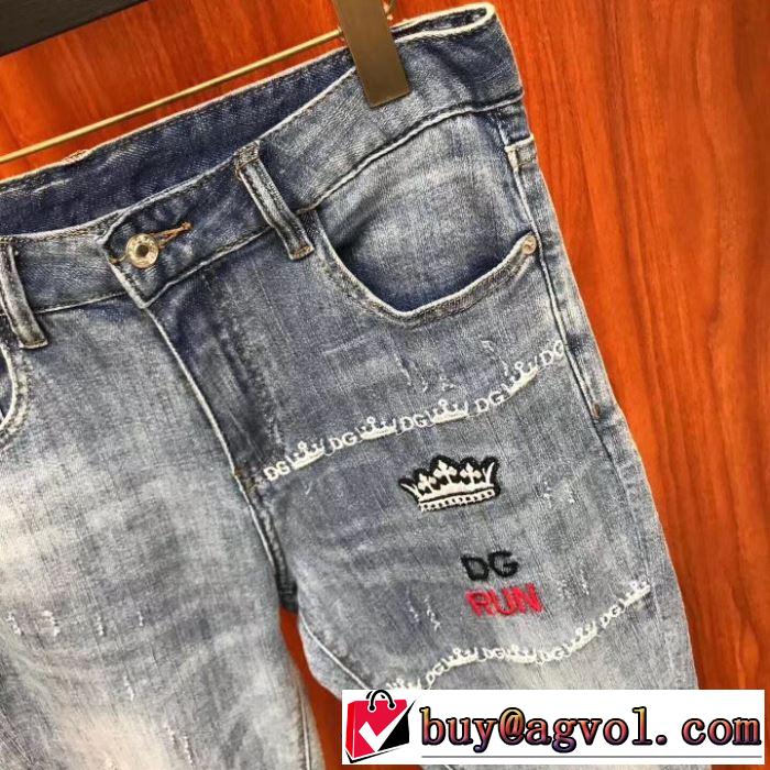 Dolce&Gabbana 夏に良く似合うちょっと新品  デニムパンツ  《2019年》今、注目のストリート ドルチェ＆ガッバーナ