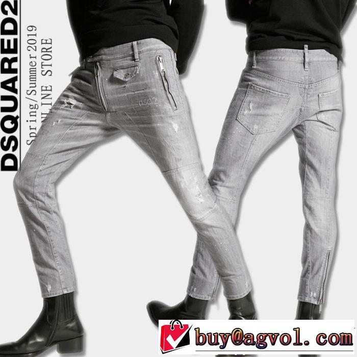  リラックススタイルが実現 ディースクエアード DSQUARED2 デニムパンツ 清涼感とカジュアルスタイル