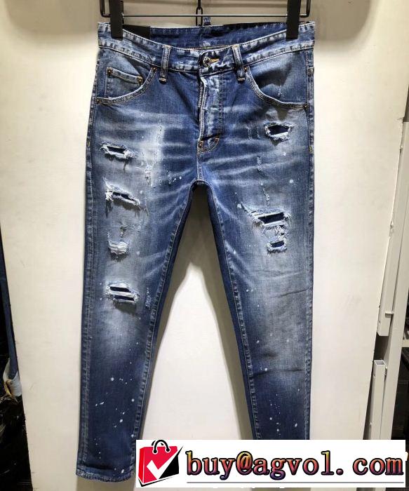 ディースクエアード 2019年夏の一押しファッションアイテム DSQUARED2 テーパードデニムパンツ