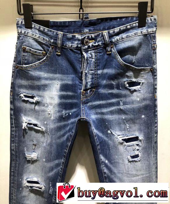 ディースクエアード 2019年夏の一押しファッションアイテム DSQUARED2 テーパードデニムパンツ