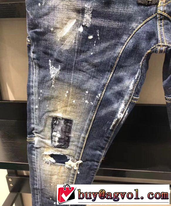 DSQUARED2 テーパードデニムパンツ 2019SSのトレンド商品 今っぽく新作アイテム ディースクエアード