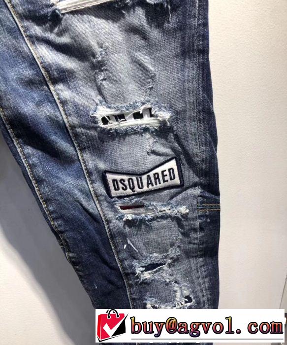 テーパードデニムパンツ 春夏の流行り2019新品 ディースクエアード DSQUARED2 今年もトレンド