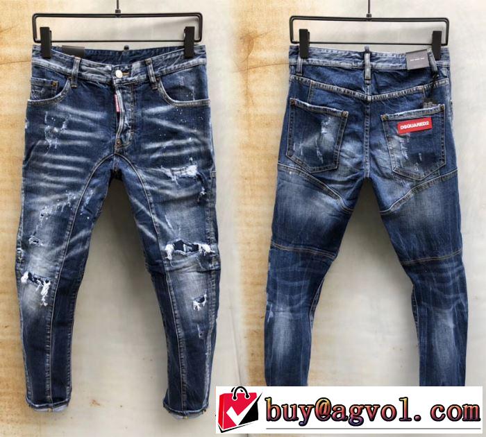 最も目立ったブランド新品 2019春夏トレンドアイテム ディースクエアード DSQUARED2 ブランド ジーンズ