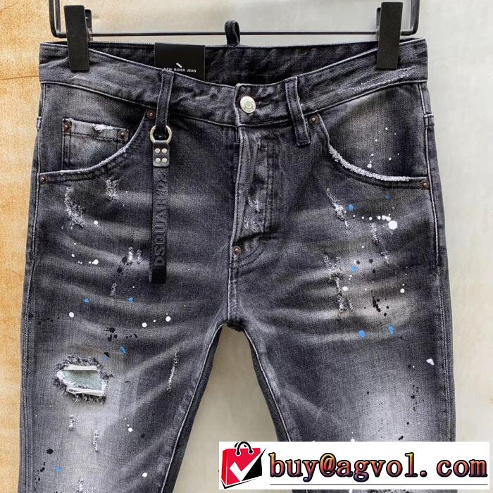 《2019年》今、注目のストリート ディースクエアード  優しい雰囲気スタイリッシュにDSQUARED2 ジーパン パンツ