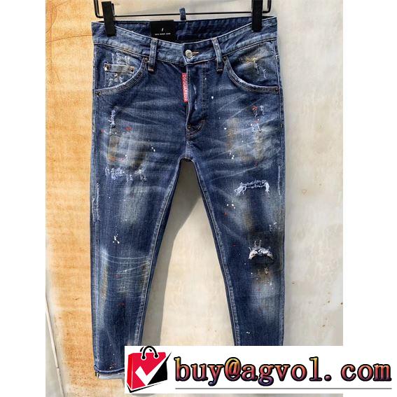 ディースクエアード人気ストリートブランド新品  DSQUARED2 ジーパン パンツ 【2019年】夏のファッション