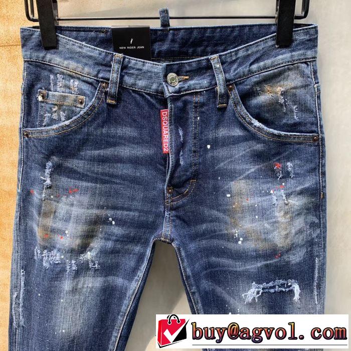 ディースクエアード人気ストリートブランド新品  DSQUARED2 ジーパン パンツ 【2019年】夏のファッション