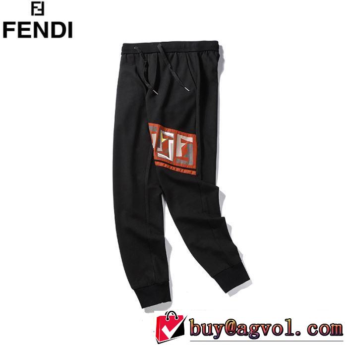 今風の着こなし新品  フェンディ2019年夏の一押しファッションアイテム  FENDI チノパン