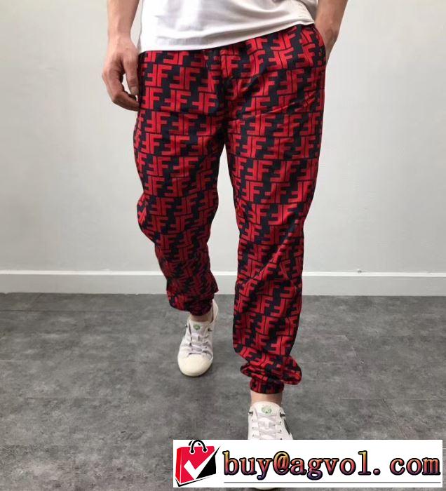 《2019年》今、注目のストリート チノパン クールな印象を引き立て フェンディ FENDI