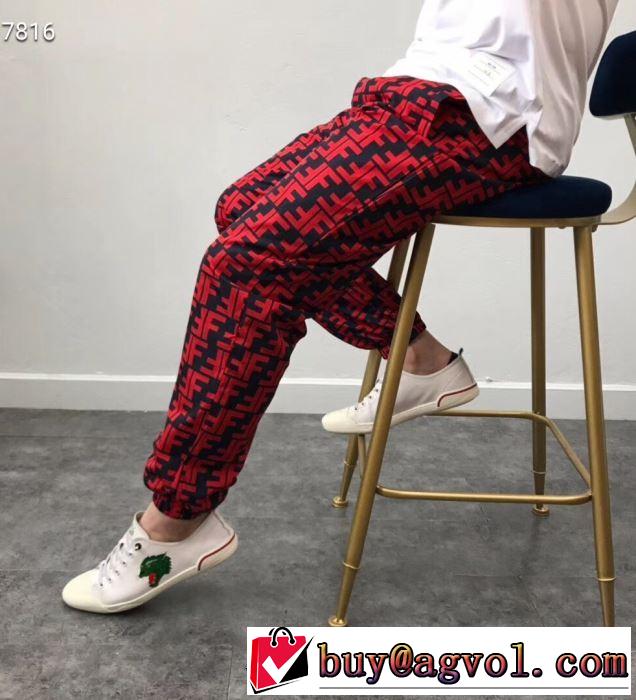 《2019年》今、注目のストリート チノパン クールな印象を引き立て フェンディ FENDI