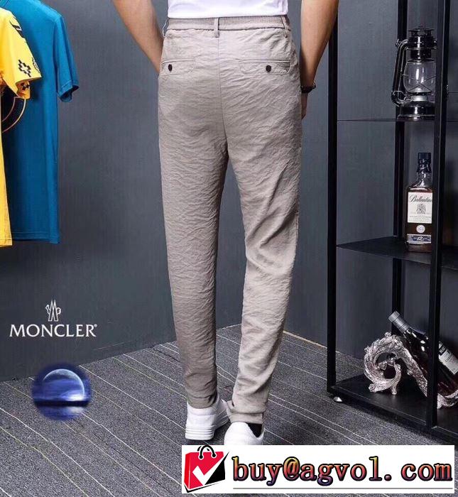 今から夏まで活躍する モンクレール MONCLER デニムパンツ  2019春夏のトレンド新商品  2色可選