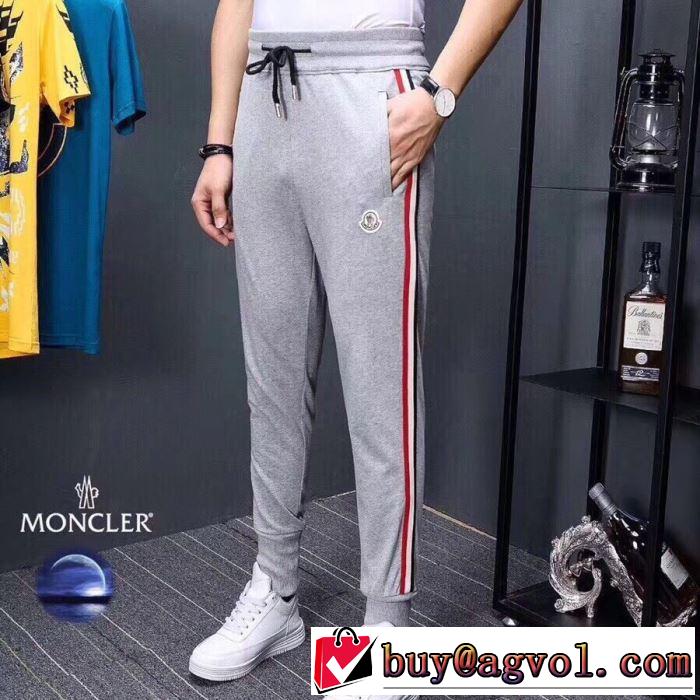 2色可選 デニムパンツ 今期のトレンド定番アイテム 2019年春夏シーズンの人気 モンクレール MONCLER