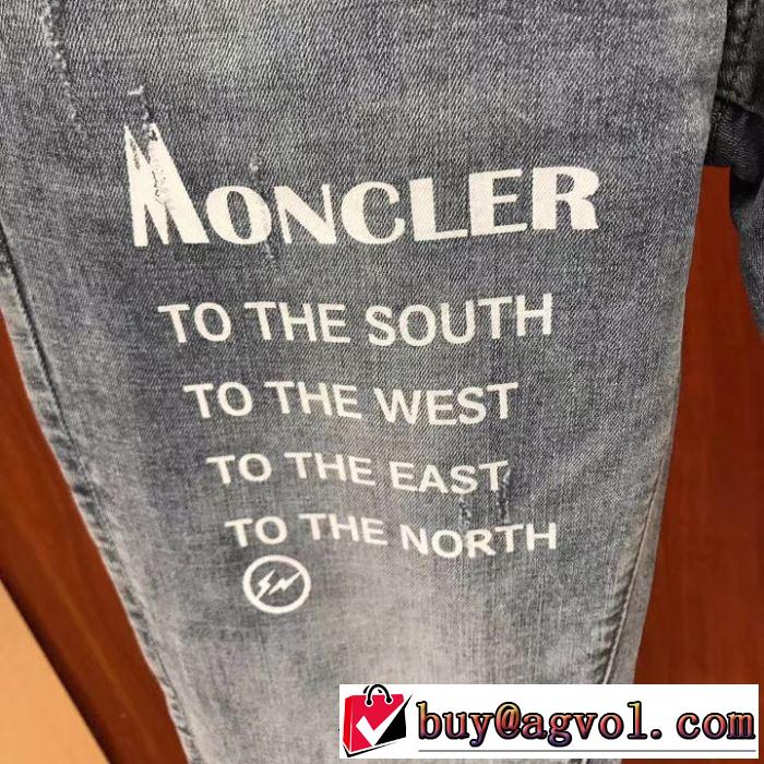 MONCLER モンクレール 今流行りの最新コレクション ジーパン パンツ 2019春夏人気トレンドアイテム