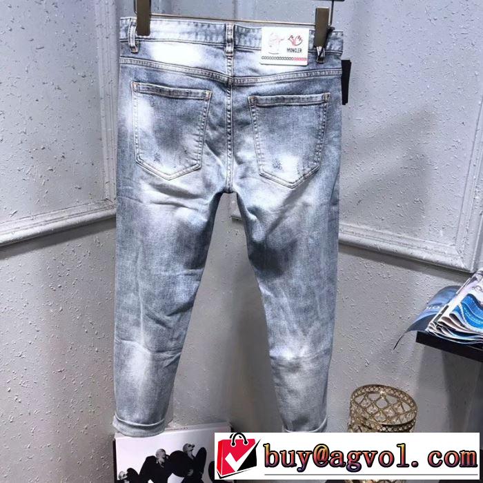 最新のトレンドブランド人気的ジーパン パンツ《2019年》今、注目のストリート モンクレール MONCLER