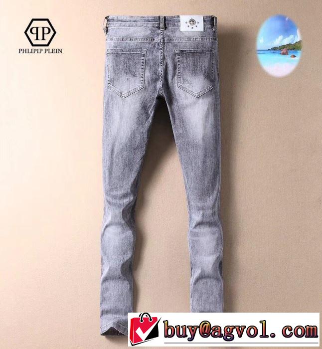 フィリッププレイン PHILIPP PLEIN デニムパンツ 春夏の流行り2019新品 おしゃれデザインも大人気