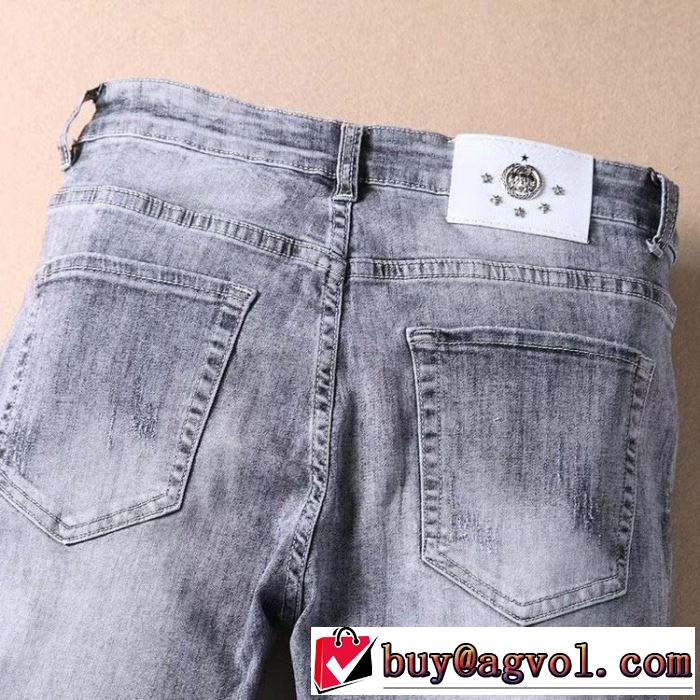 フィリッププレイン PHILIPP PLEIN デニムパンツ 春夏の流行り2019新品 おしゃれデザインも大人気