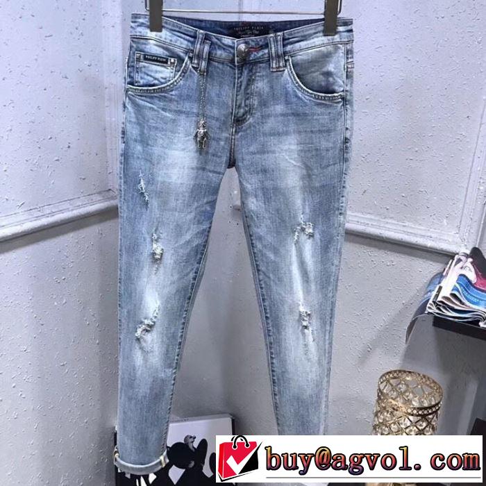 今風の着こなし新品 フィリッププレイン2019春夏は人気定番 ジーパン パンツ PHILIPP PLEIN