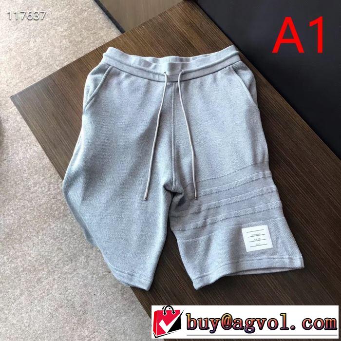 トムブラウン2019春夏は人気定番 THOM BROWNE  スエットパンツ 今季は特に注目ファション4色可選