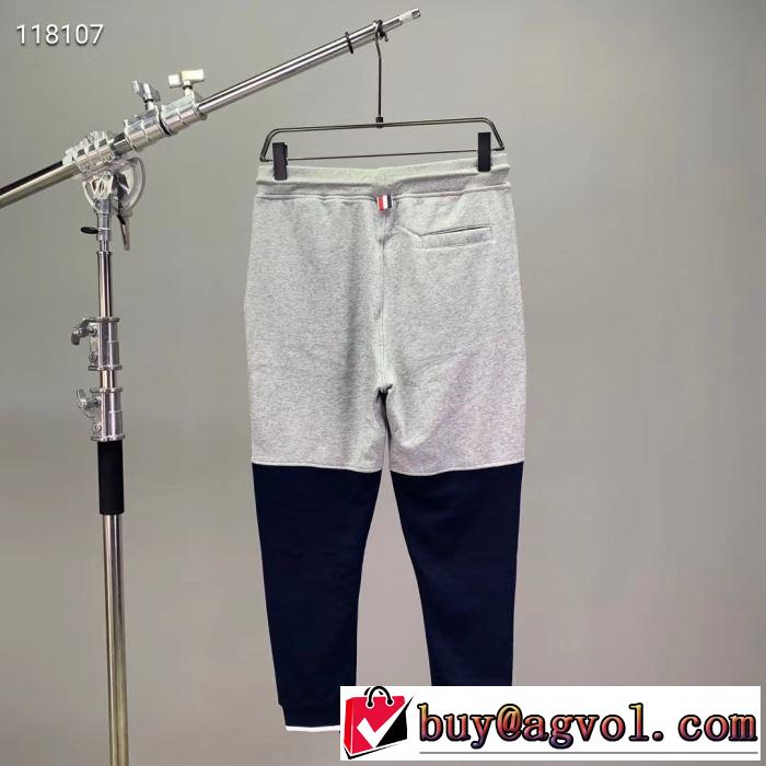2色可選 2019春夏人気トレンドアイテム トムブラウン THOM BROWNE スエットパンツ