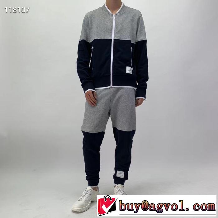 2色可選 2019春夏人気トレンドアイテム トムブラウン THOM BROWNE スエットパンツ