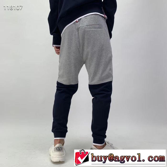 2色可選 2019春夏人気トレンドアイテム トムブラウン THOM BROWNE スエットパンツ