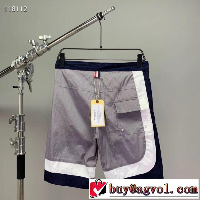 2019SS トムブラウン注目度が高まり最新コレクション THOM BROWNE スエットパンツ  2色可選 今風の着こなし新品