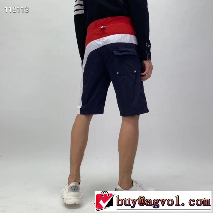 2019SS トムブラウン注目度が高まり最新コレクション THOM BROWNE スエットパンツ  2色可選 今風の着こなし新品