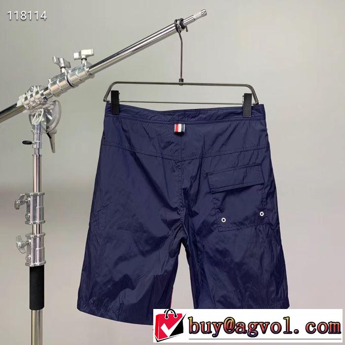 トムブラウン2019春夏は人気定番  THOM BROWNE スエットパンツ リラックス感のある着こなし