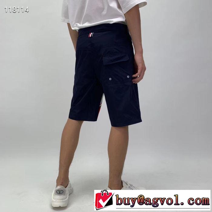 トムブラウン2019春夏は人気定番  THOM BROWNE スエットパンツ リラックス感のある着こなし