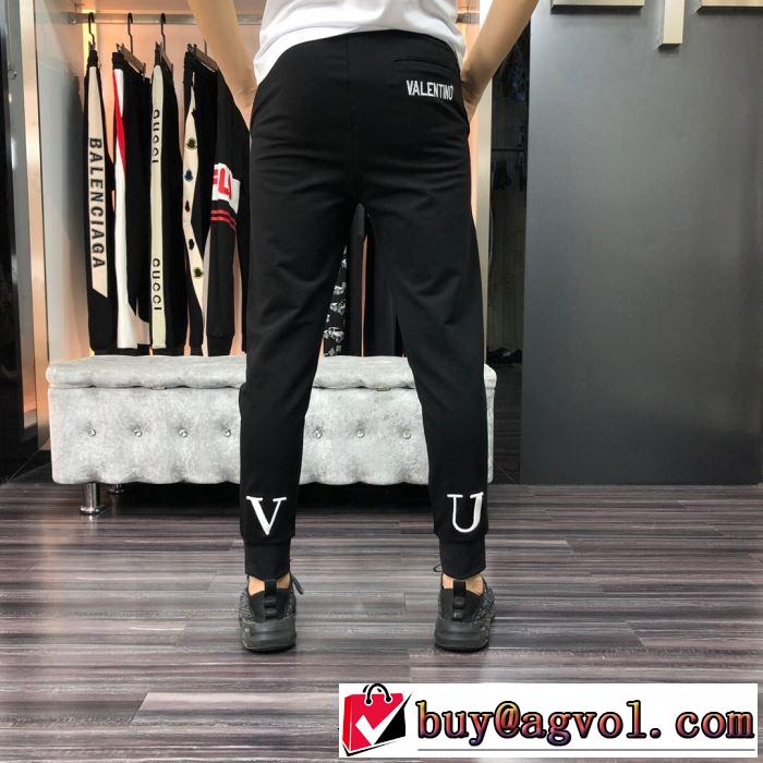 優しい雰囲気スタイリッシュに ヴァレンティノ2019春夏は人気定番  VALENTINO スエットパンツ