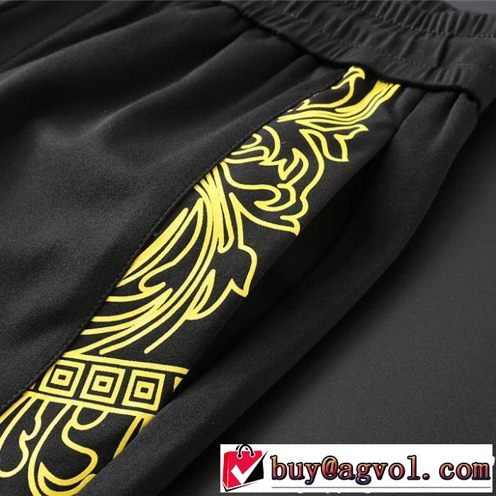 派手にはなりすぎず ヴェルサーチVERSACE チノパン 春夏の流行り2019新品 トレンド感があって涼しげ