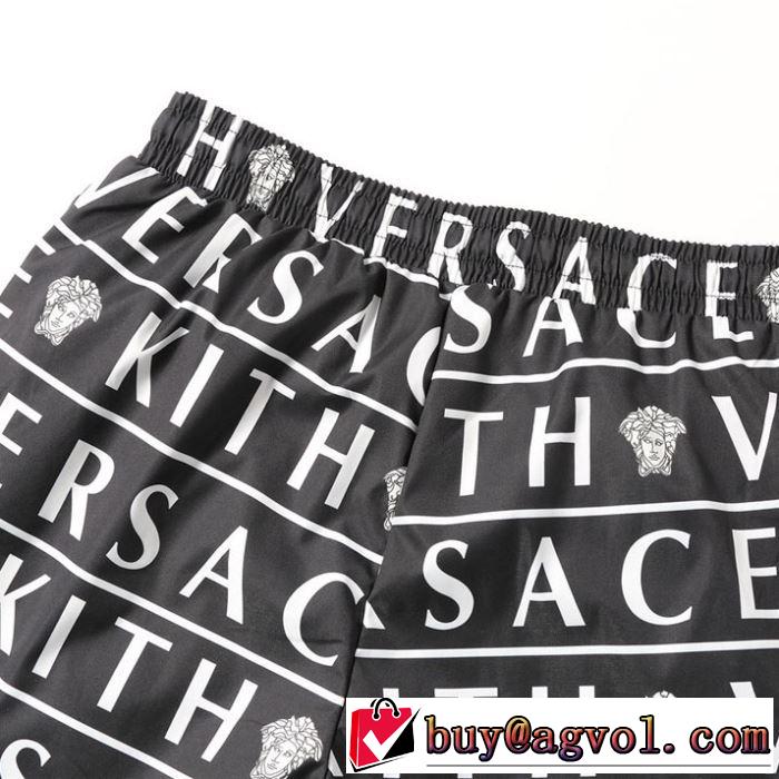 デニムパンツ ヴェルサーチVERSACE 2色可選  さわやか夏スタイル新品 2019春夏人気トレンドアイテム