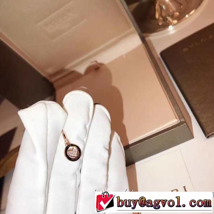 ブルガリ BVLGARI オシャレ上級者に ピアス おしゃれ上級者に挑戦  2色可選 2019春夏人気トレンドアイテム