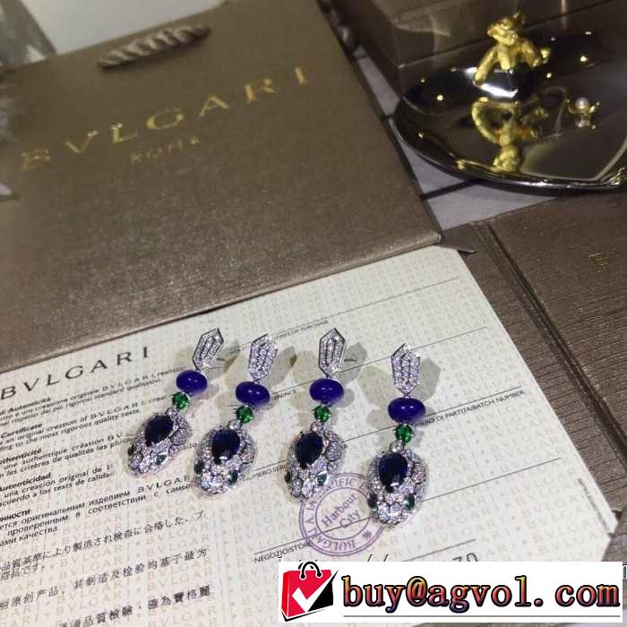 ピアス ぐっと鮮度がアップ ブルガリ クラシカルな雰囲気 BVLGARI 2019年春夏シーズンの人気