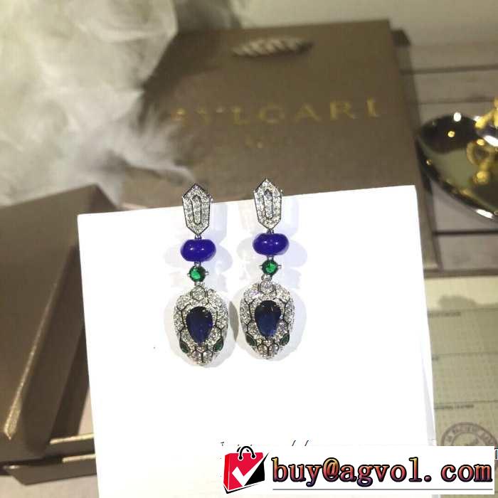 ピアス ぐっと鮮度がアップ ブルガリ クラシカルな雰囲気 BVLGARI 2019年春夏シーズンの人気