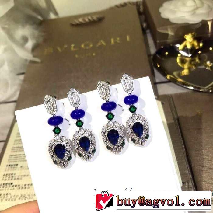 ピアス ぐっと鮮度がアップ ブルガリ クラシカルな雰囲気 BVLGARI 2019年春夏シーズンの人気