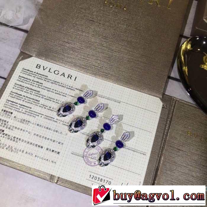 ピアス ぐっと鮮度がアップ ブルガリ クラシカルな雰囲気 BVLGARI 2019年春夏シーズンの人気