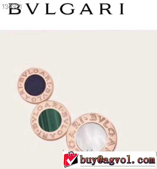 2色可選 夏ファッションのおすすめ ブルガリ BVLGARI 2019年夏の一押しファッションアイテム ピアス  2色可選