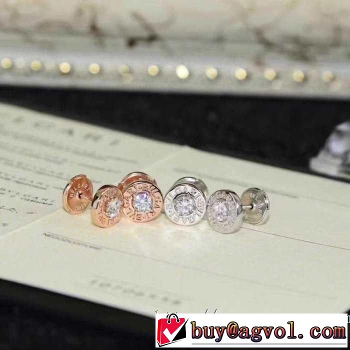 目を引く春夏トップス  2色可選  ブルガリ 春夏！大人カジュアル BVLGARI ピアス 【2019年】夏のファッション