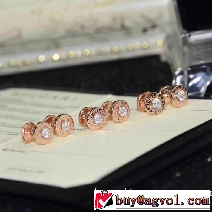 目を引く春夏トップス  2色可選  ブルガリ 春夏！大人カジュアル BVLGARI ピアス 【2019年】夏のファッション