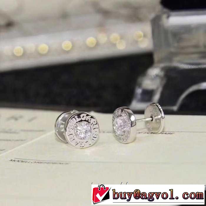 目を引く春夏トップス  2色可選  ブルガリ 春夏！大人カジュアル BVLGARI ピアス 【2019年】夏のファッション
