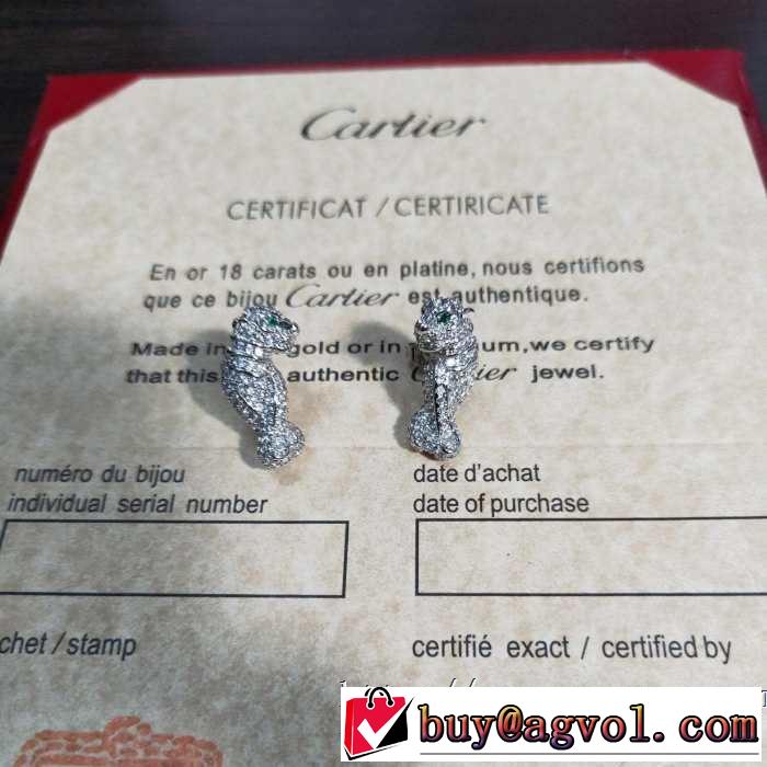 定番のスタイル春夏限定 ピアス 風通しの良いフレア カルティエ CARTIER 大人カジュアル夏ファッション2019