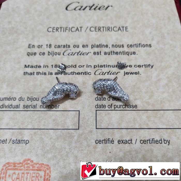 定番のスタイル春夏限定 ピアス 風通しの良いフレア カルティエ CARTIER 大人カジュアル夏ファッション2019
