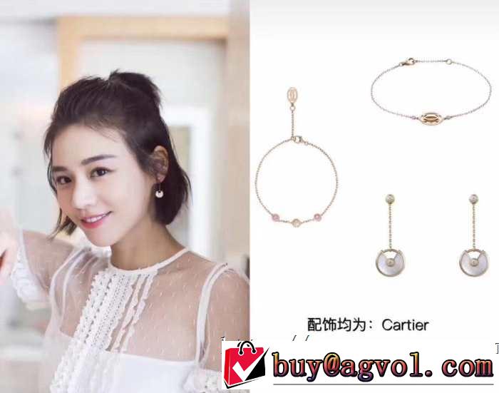 ピアス 甘過ぎず大人な印象に カルティエ CARTIER 2019春夏も引き続きトレンド  2色可選 大人っぽく着こなし