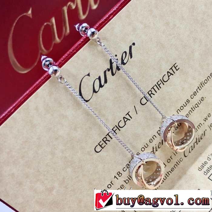 カルティエ CARTIER 優しい雰囲気スタイリッシュに ピアス 【2019年】夏のファッション 今季流行りの人気新作