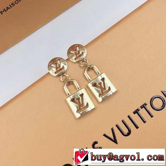 オシャレアイテム ピアス ルイ ヴィトン 2019夏色っぽさ LOUIS VUITTON おしゃれデザインも大人気