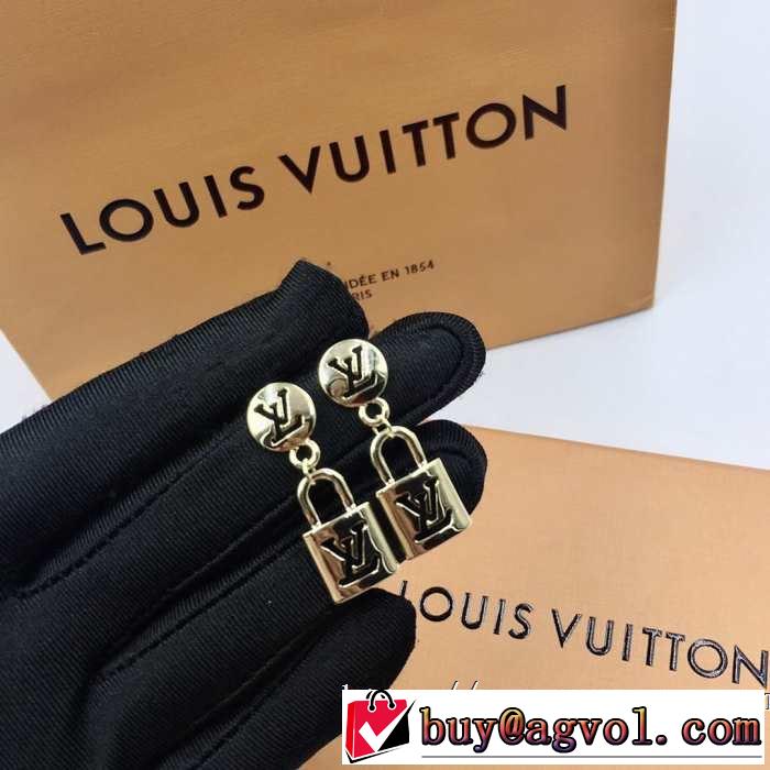 オシャレアイテム ピアス ルイ ヴィトン 2019夏色っぽさ LOUIS VUITTON おしゃれデザインも大人気