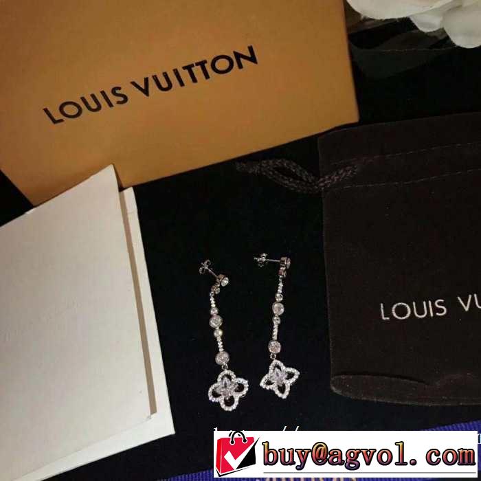 おしゃれ上級者に挑戦 ルイ ヴィトン LOUIS VUITTON 春夏らしい華やかピアス 019春夏人気トレンドアイテム